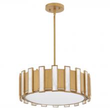Cyan Designs 11950 - Volterra 4 Light Pendant Aged Brass