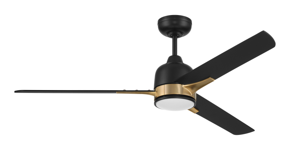 52" Ceiling Fan w/Blades & LED Light Kit