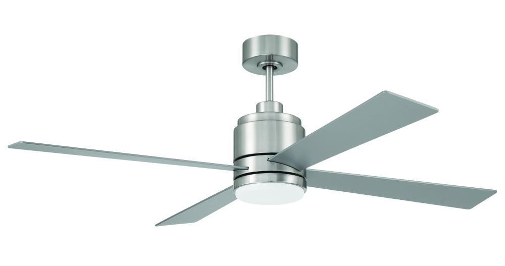 52" Ceiling Fan w/ 4 Blades & LED Light kit