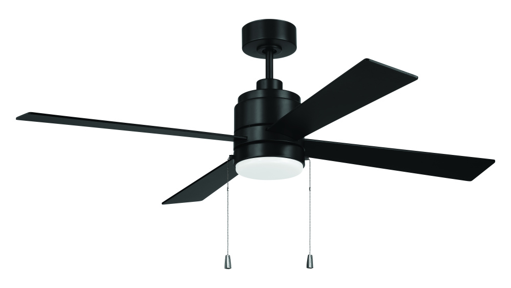 52" Ceiling Fan w/ 4 Blades & LED Light kit