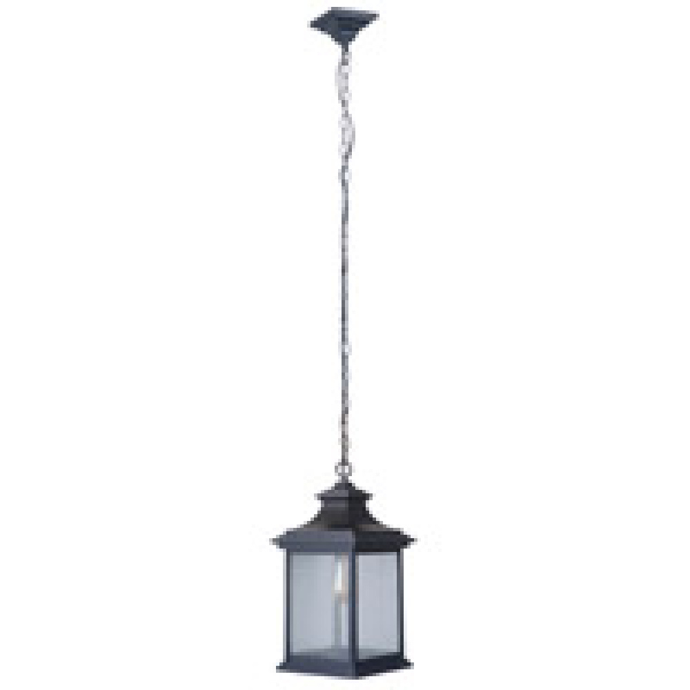 Gentry 1 Light Medium Outdoor Pendant in Midnight