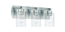 Craftmade 17621BNK3 - Hendrix 3 Light Vanity in Brushed Polished Nickel