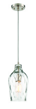 Craftmade P725BNK1 - 6.63" 1 Light Mini Pendant in Brushed Polished Nickel