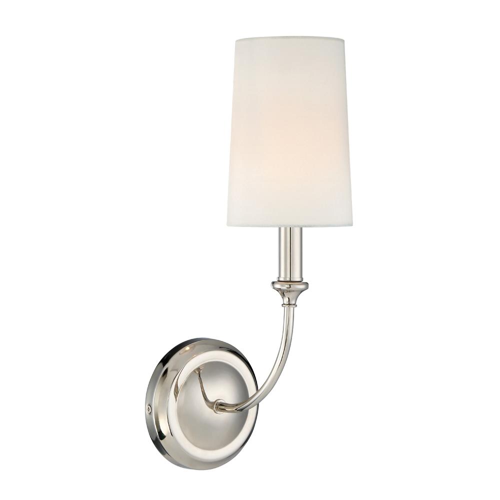 Libby Langdon Sylvan 4.75'' Polished Nickel Sconce