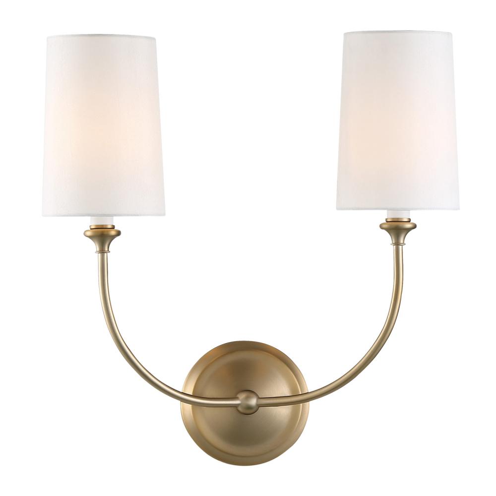 Libby Langdon Sylvan 15.5'' Vibrant Gold Sconce