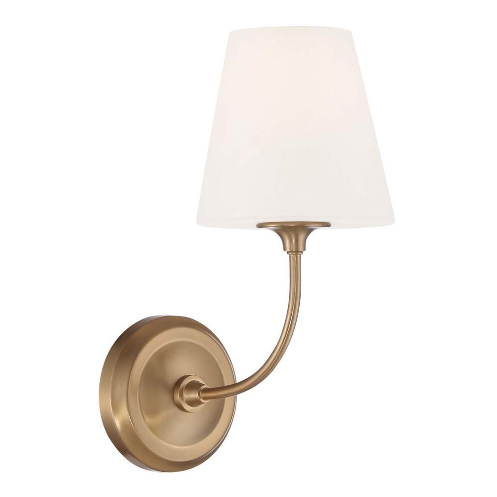 Libby Langdon Sylvan 6'' Vibrant Gold Sconce