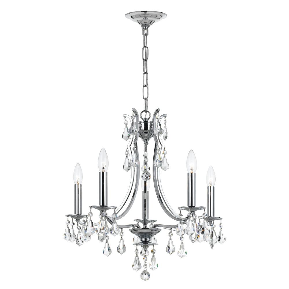 Cedar 20'' Polished Chrome Chandelier