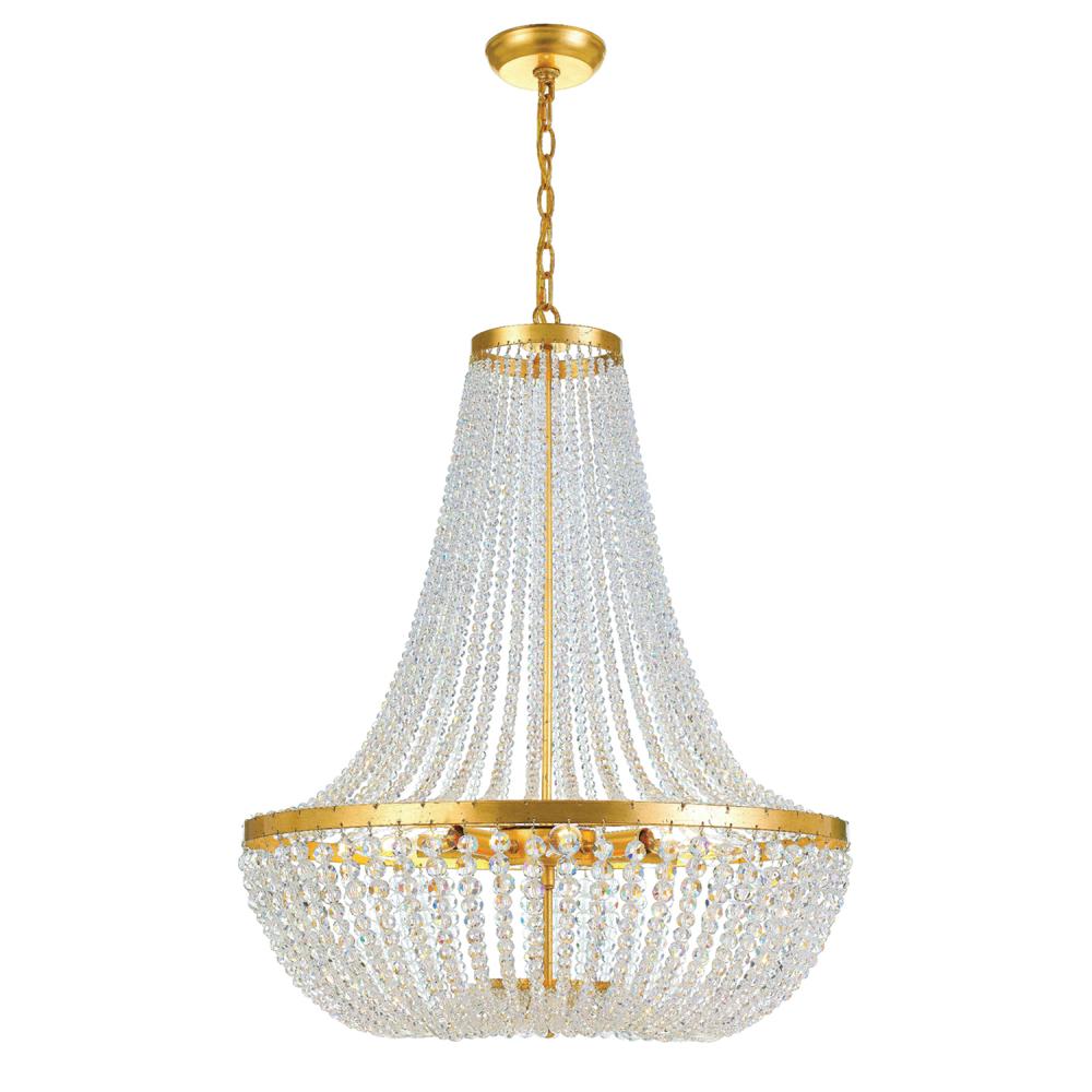 Rylee 24.75'' Antique Gold Chandelier