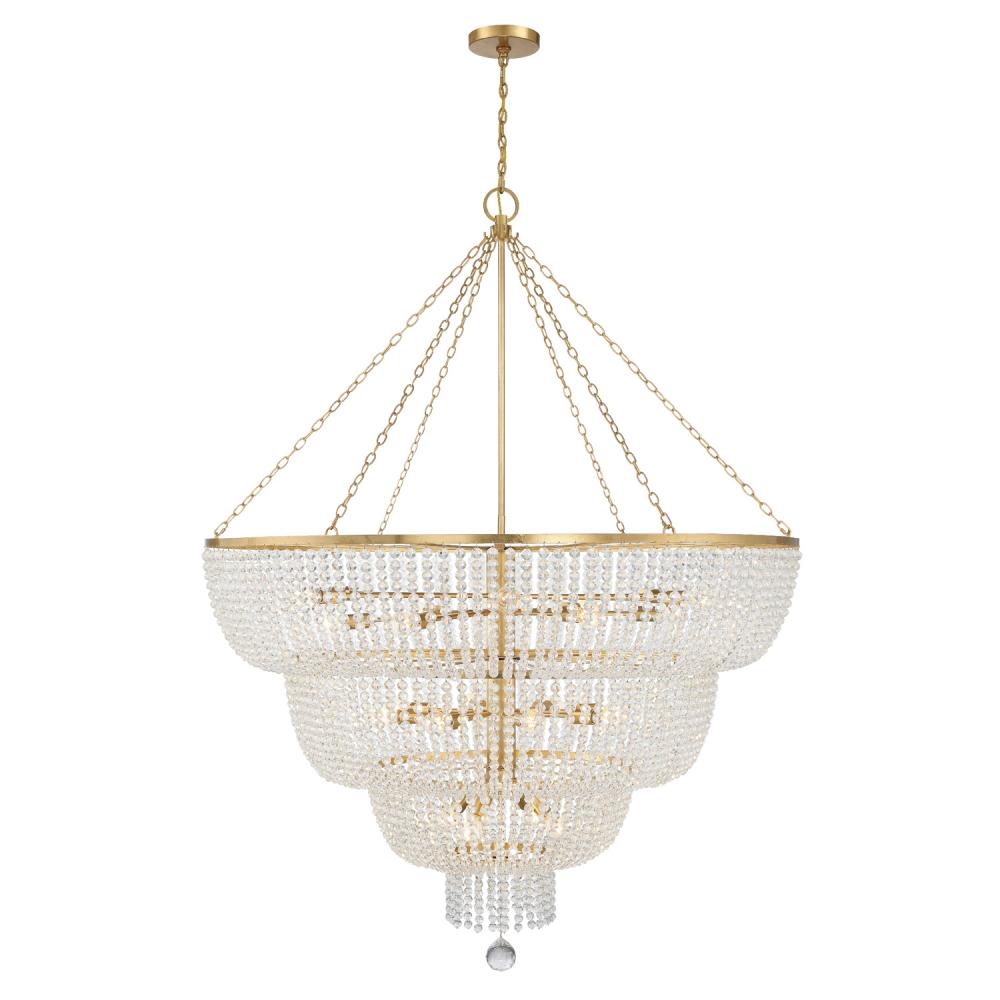 Rylee 60'' Antique Gold Chandelier