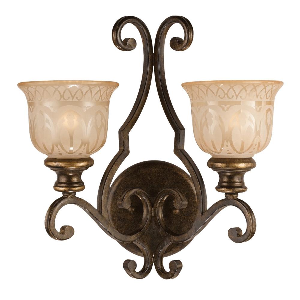 Norwalk 16'' Bronze Umber Sconce
