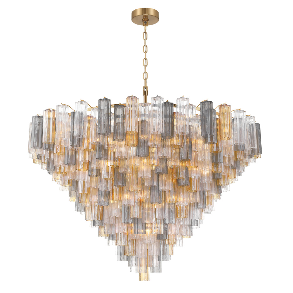 Addis 62'' Aged Brass Chandelier
