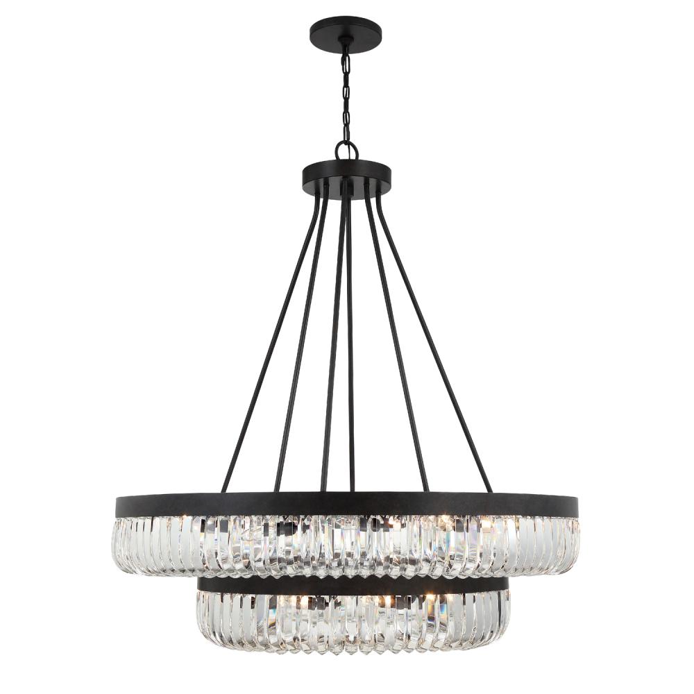 Alister 42'' Charcoal Bronze Chandelier