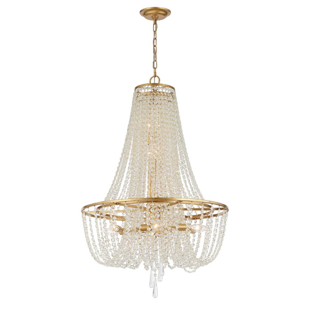 Arcadia 24'' Antique Gold Chandelier