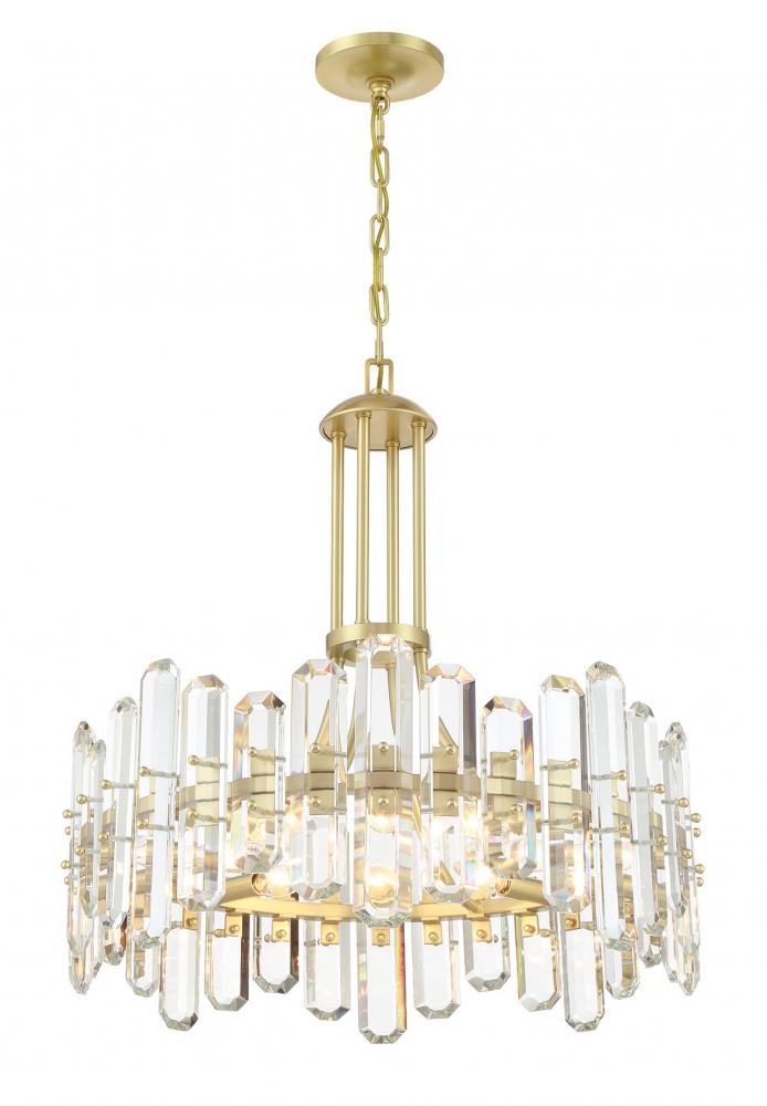 Bolton 24.75'' Aged Brass Chandelier