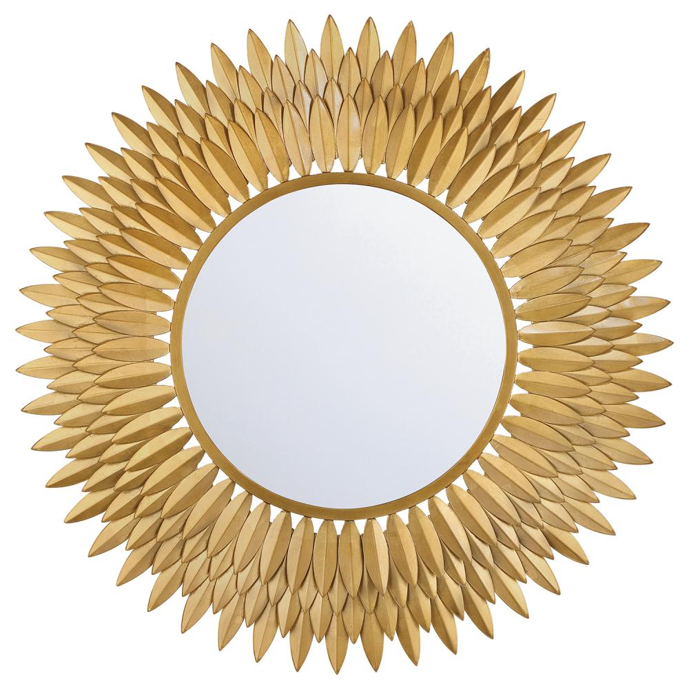 Broche 30'' Antique Gold Mirror