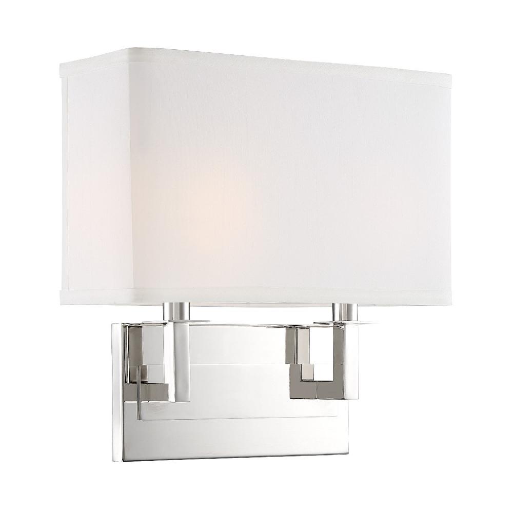 Durham 12.75'' Polished Nickel Sconce