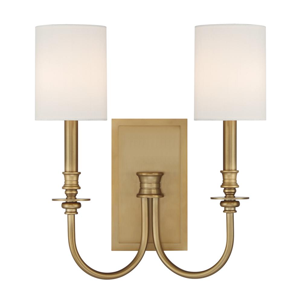 Lloyd 14.5'' Aged Brass Sconce