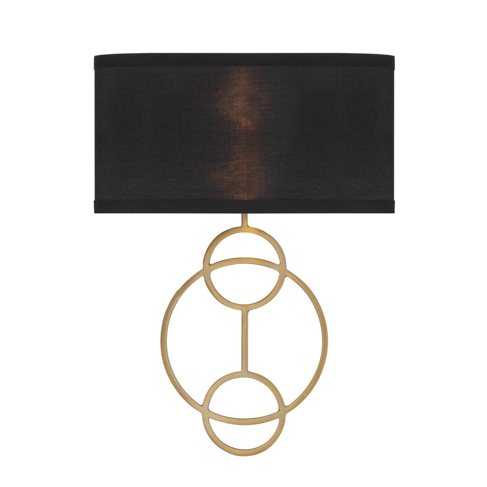 Laurel 10'' Vibrant Gold Sconce