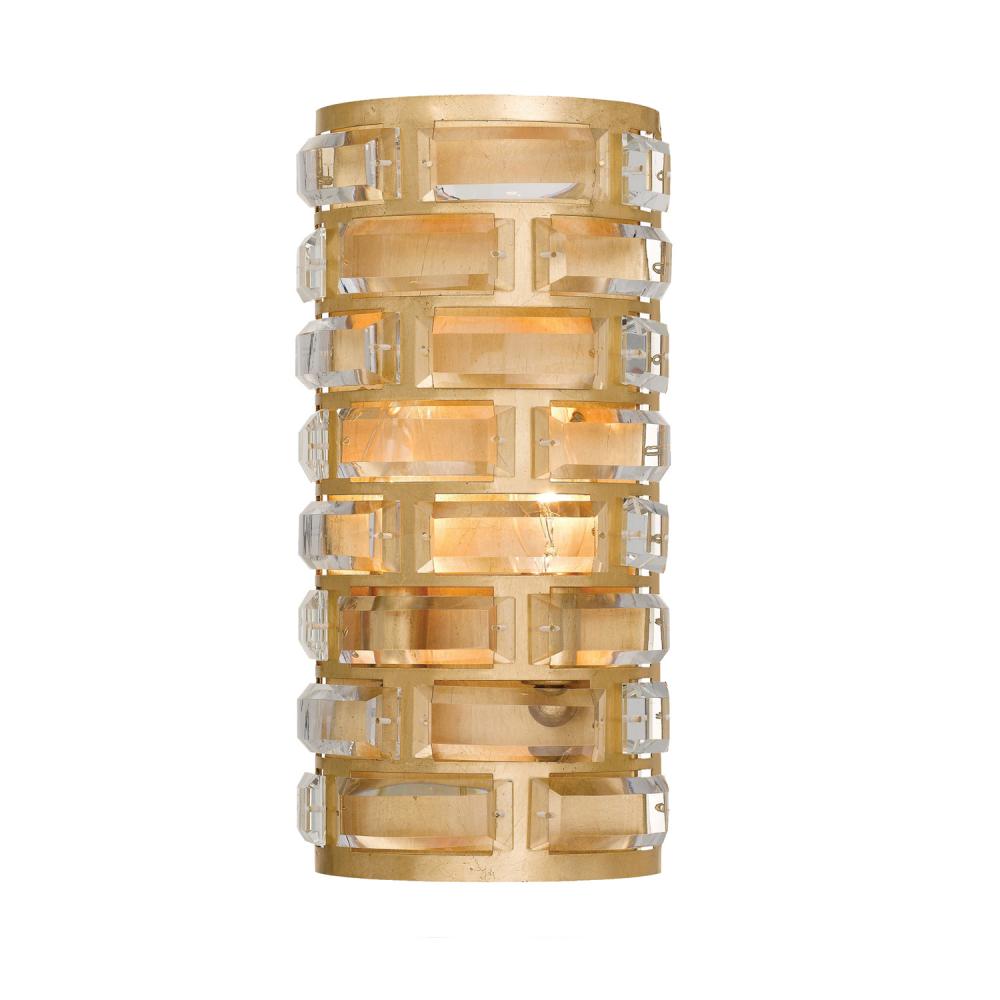 Meridian 6.5'' Antique Gold Sconce