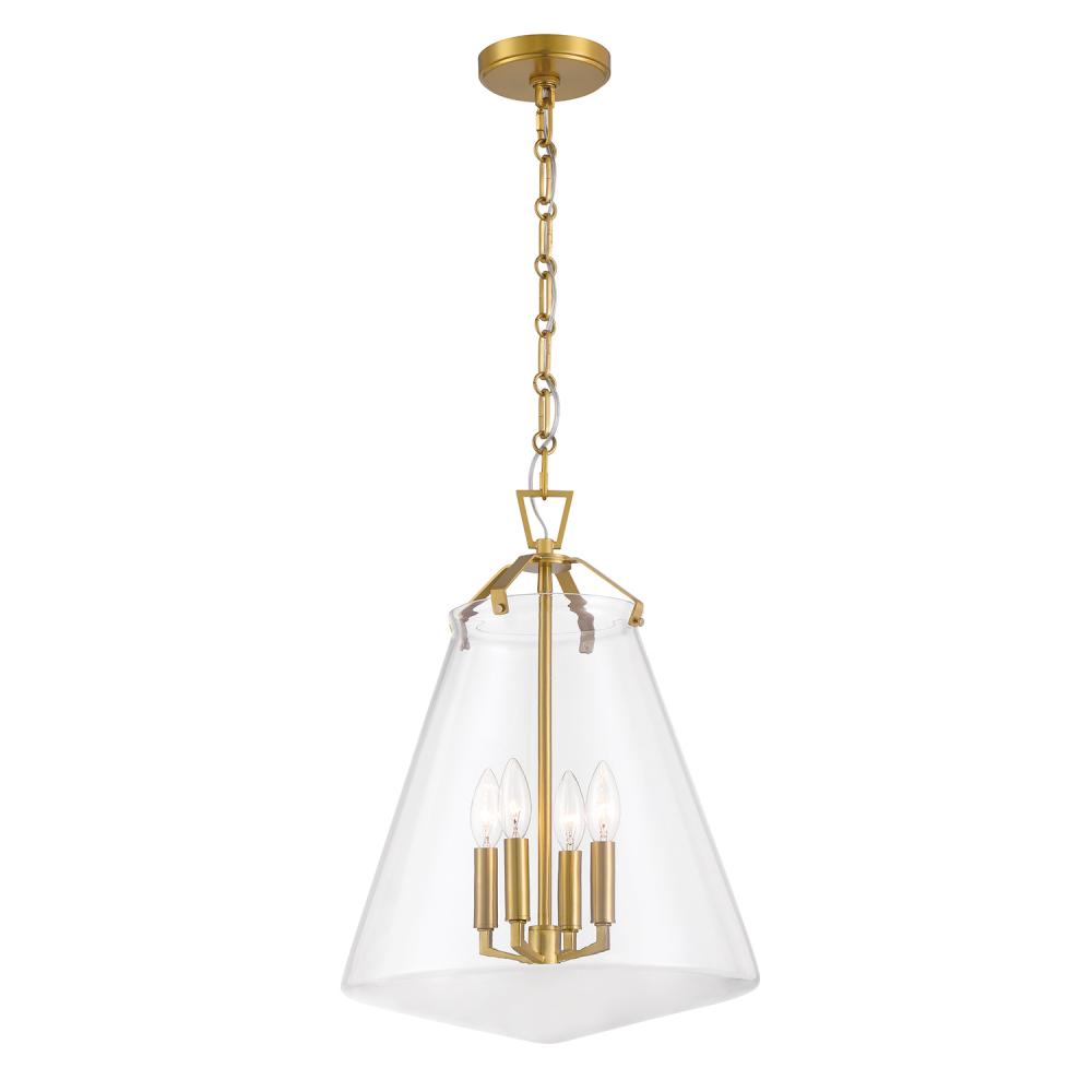 Voss 15.25'' Luxe Gold Pendant