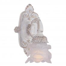 Crystorama 5221-AW - Mayfield 5.25'' Antique White Sconce