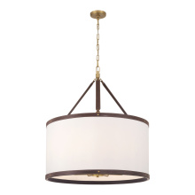 Crystorama CAL-2408-LG - Libby Langdon Callahan 28'' Luxe Gold Pendant