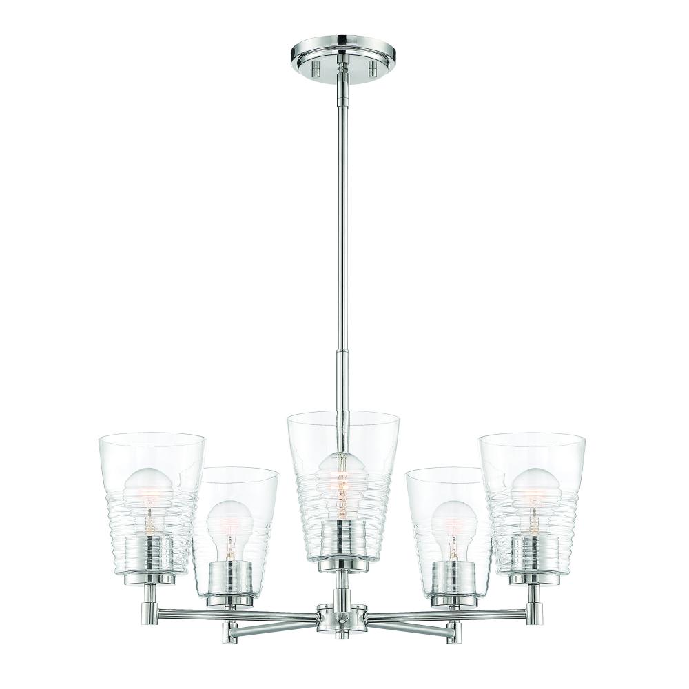 Ingo 24" 5-Light Chandelier
