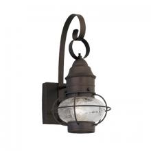Designers Fountain 1751-RT - Nantucket 14.25" 1-Light Outdoor Wall Lantern