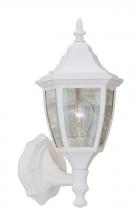 Designers Fountain 2462-WH - Waterbury 14.25" 1-Light Outdoor Wall Lantern