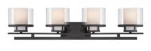 Designers Fountain 86104-BBR - Fusion 33.25" 4-Light Vanity
