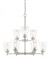 Designers Fountain 95789-SP - Westin 30" 9-Light Chandelier