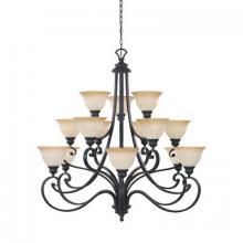 Designers Fountain 961815-NI - Barcelona 15 Light Chandelier