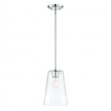 Designers Fountain D230M-8P-PN - Ingo 8" 1-Light Pendant