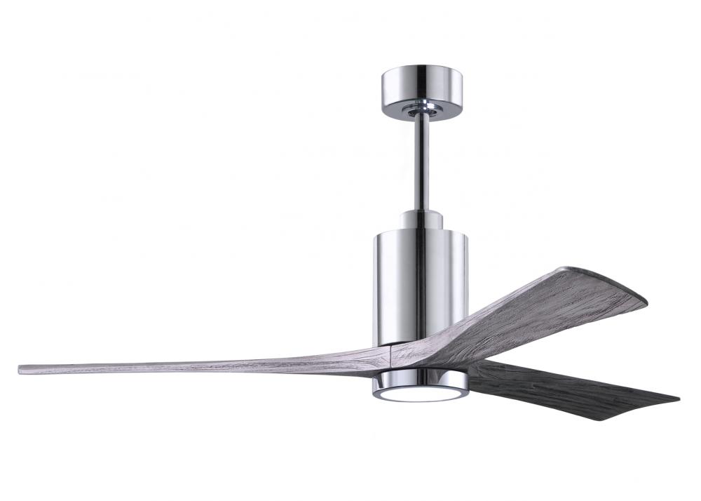 Patricia - 3 - 60" Three Blade Ceiling Fan - 5CCT Integrated LED - Polished Chrome Finish