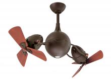 Matthews Fan Company AQ-TB-WD - Acqua - Textured Bronze - Wood Blades - 10" Downrod