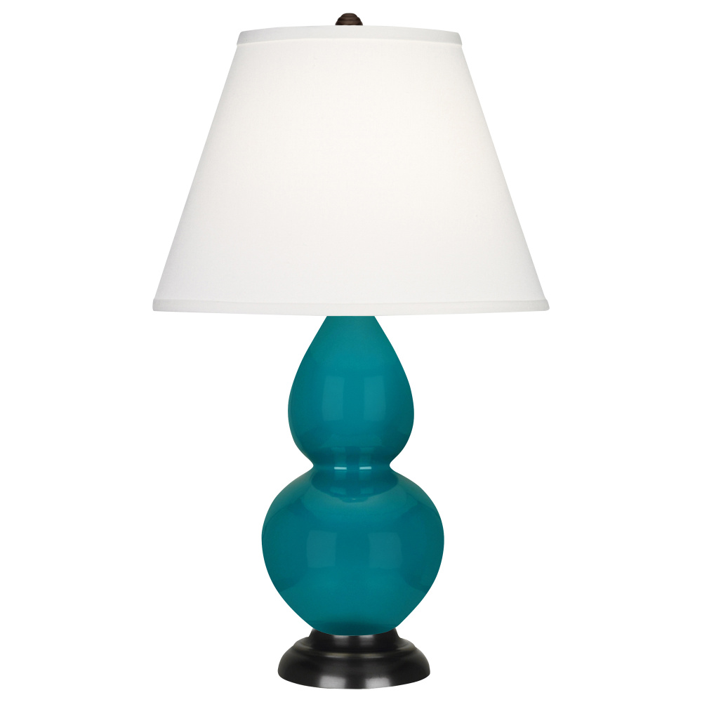 Peacock Small Double Gourd Accent Lamp