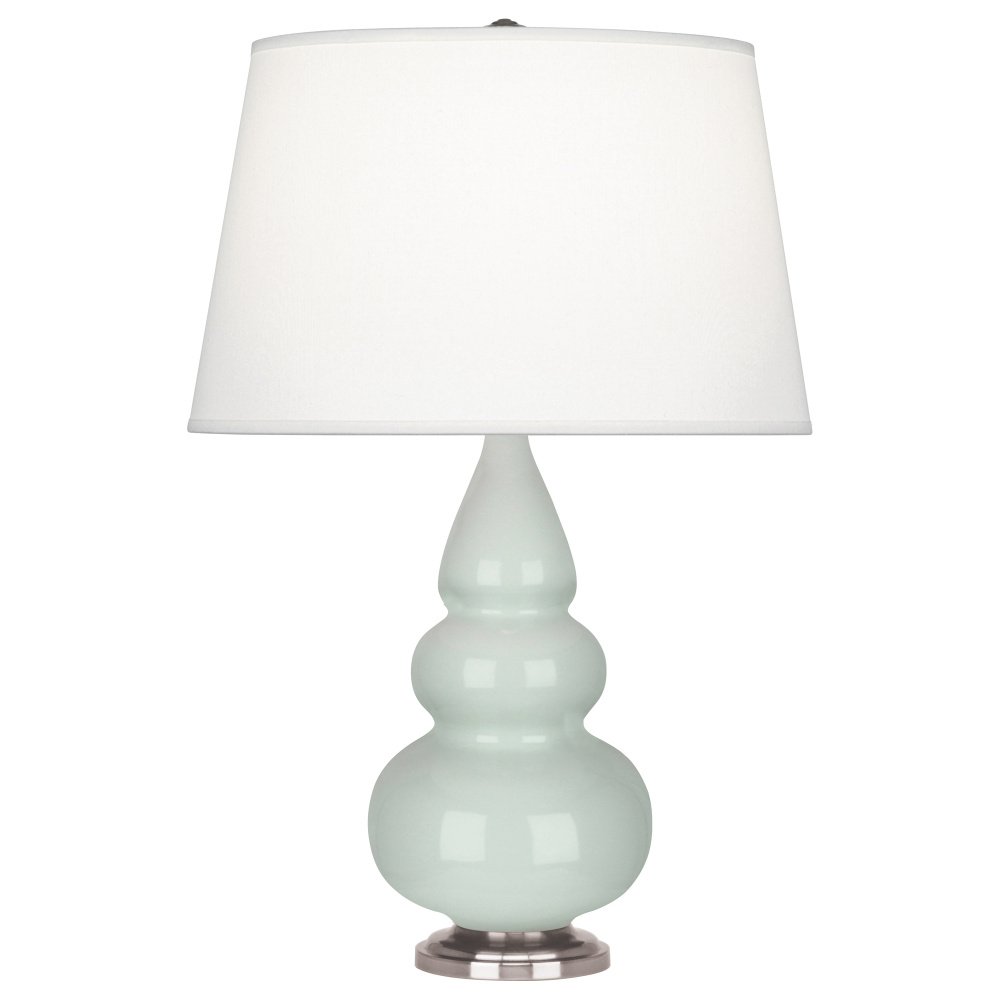 Celadon Small Triple Gourd Accent Lamp