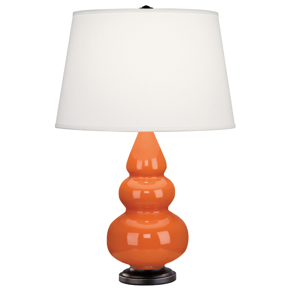 Pumpkin Small Triple Gourd Accent Lamp