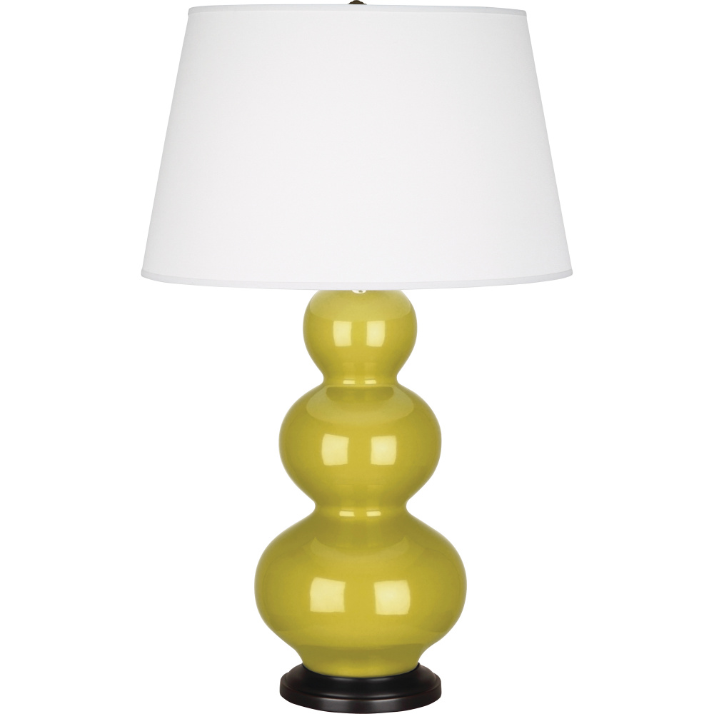 Citron Triple Gourd Table Lamp