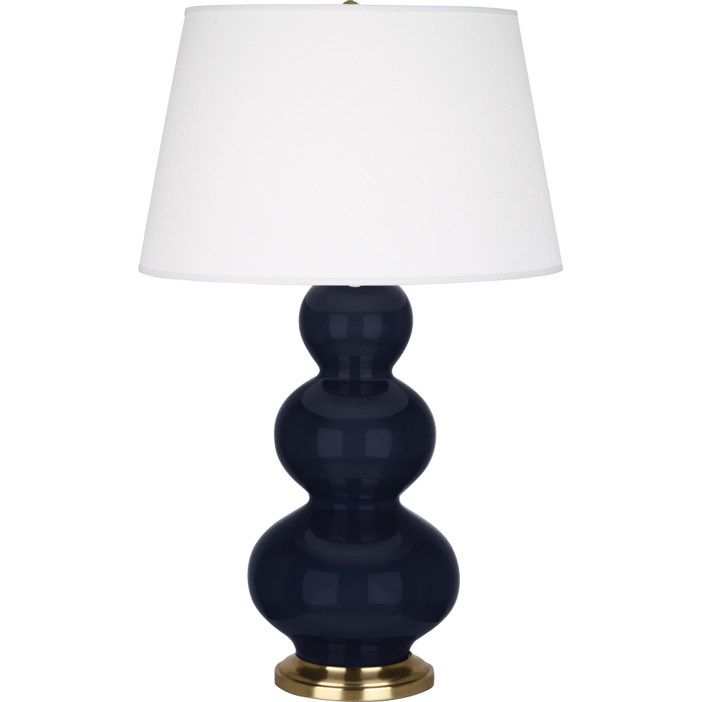 Midnight Triple Gourd Table Lamp