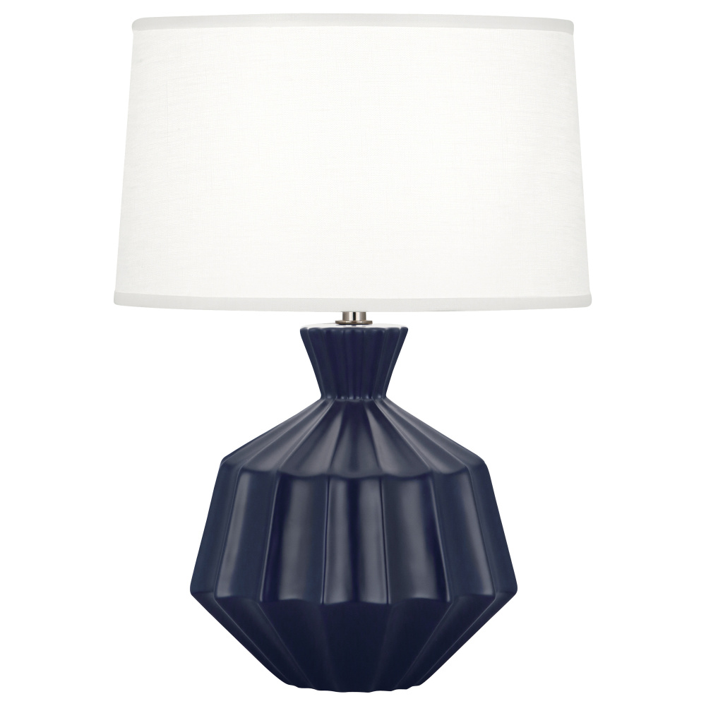 Matte Midnight Blue Orion Accent Lamp