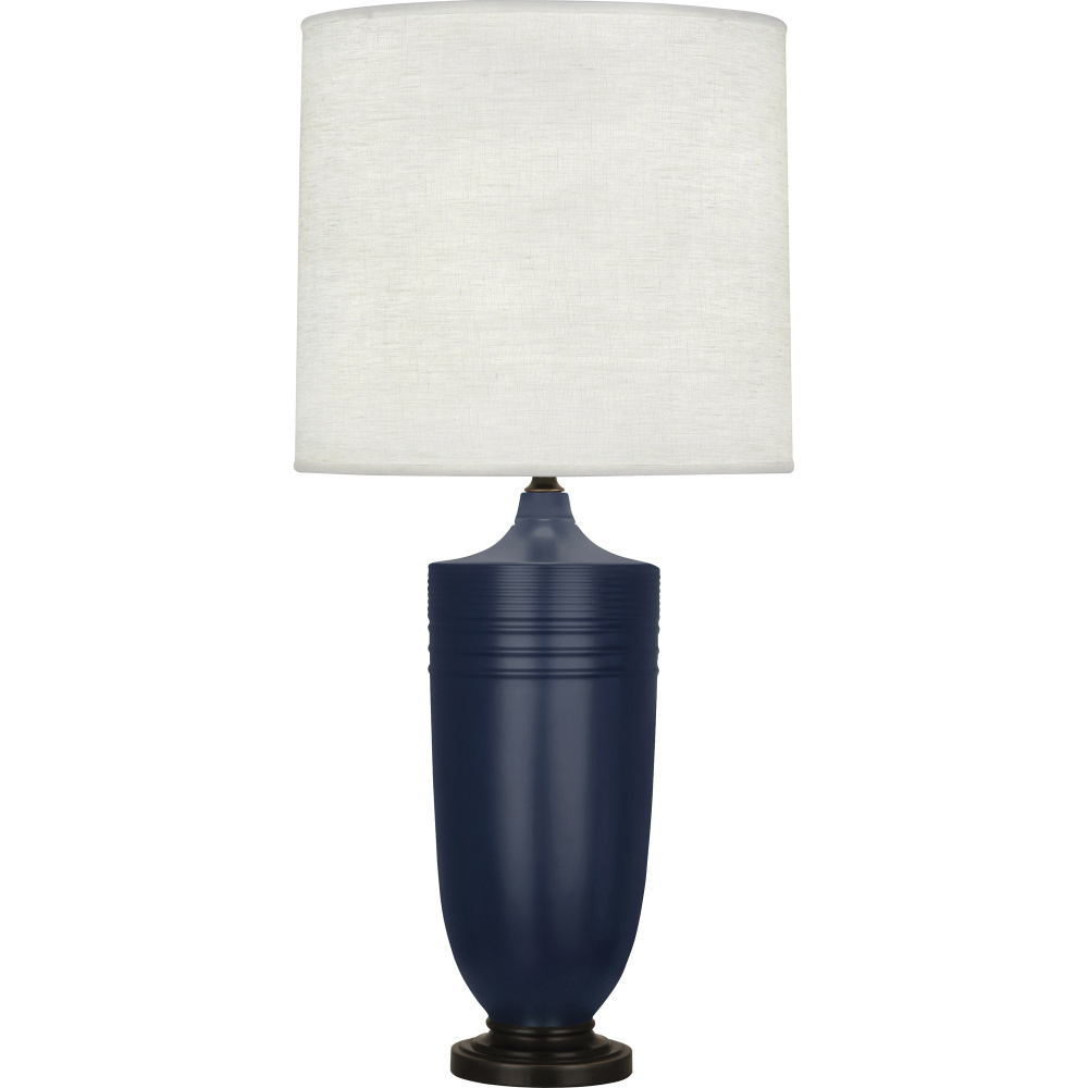 Matte Midnight Blue Michael Berman Hadrian Table Lamp