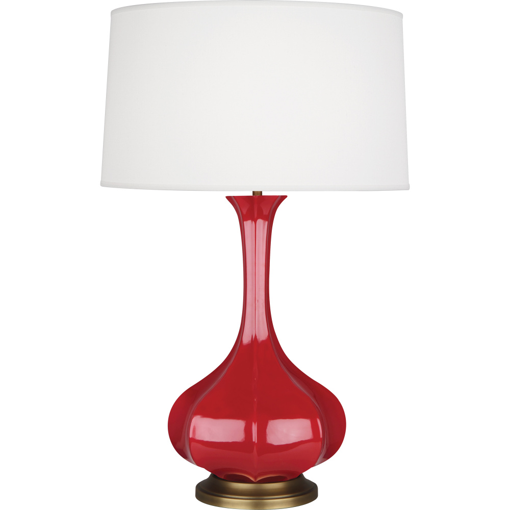 Ruby Red Pike Table Lamp