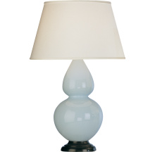 Robert Abbey 1646X - Baby Blue Double Gourd Table Lamp
