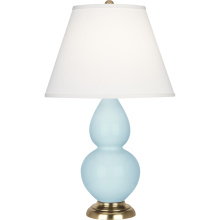 Robert Abbey 1689X - Baby Blue Small Double Gourd Accent Lamp