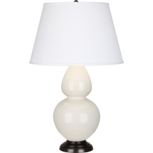 Robert Abbey 1755X - Bone Double Gourd Table Lamp