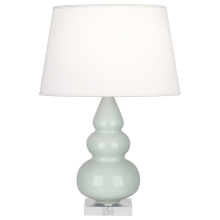 Robert Abbey A258X - Celadon Small Triple Gourd Accent Lamp