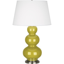 Robert Abbey CI42X - Citron Triple Gourd Table Lamp