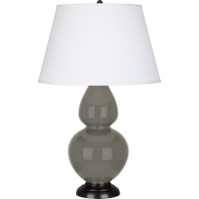 Robert Abbey CR21X - Ash Double Gourd Table Lamp