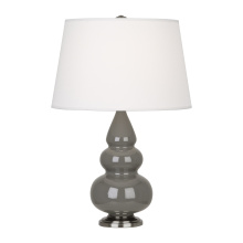 Robert Abbey CR32X - Ash Small Triple Gourd Accent Lamp